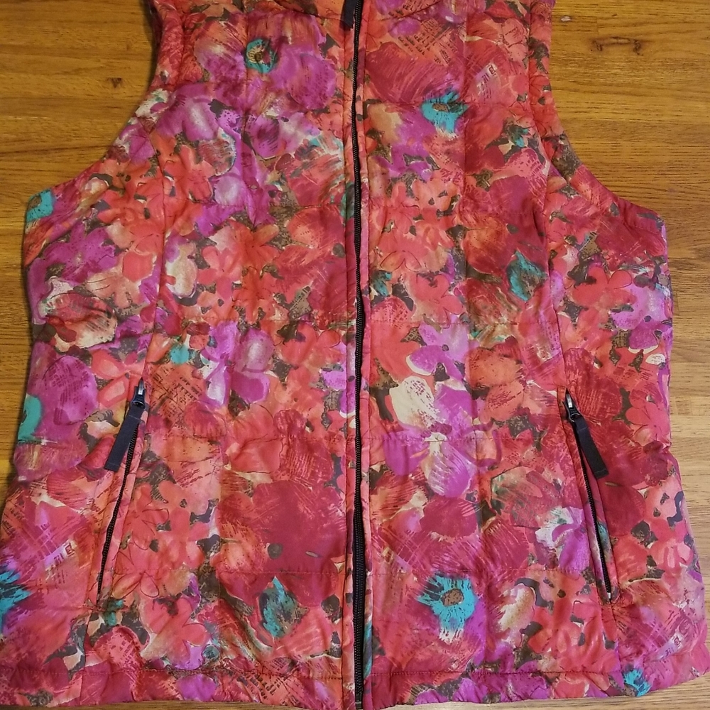 Eddie Bower Down Vest Woman's Large Puffer